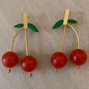 Madewell cherry earrings